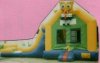 Sponge-boy with water slide
